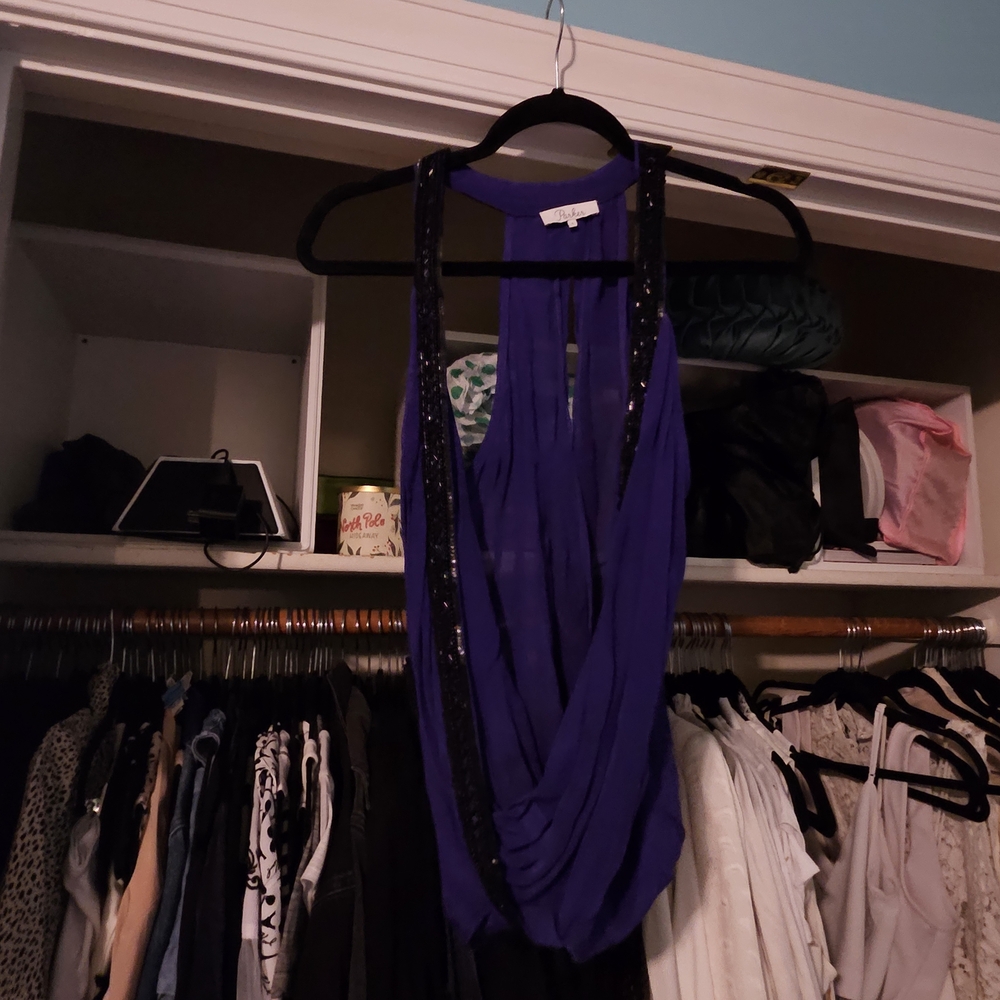 Parker Vibrant Purple Top